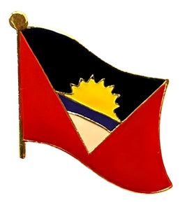 Antigua flag single pin