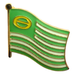 Ecology Flag Lapel Pin - Single