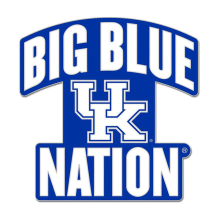 Big Blue Nation UK Slogan Pin