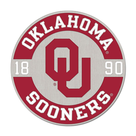 Oklahoma Sooners OU 1890 Round Pin