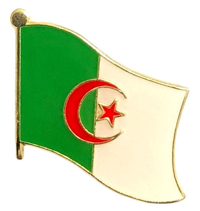 Algeria flag single pin