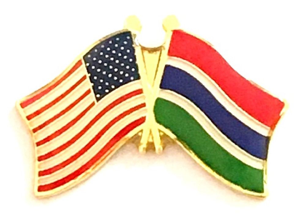 Gambia | World Flag Lapel Pin | Country Friendship Brooch| World Flag Pins