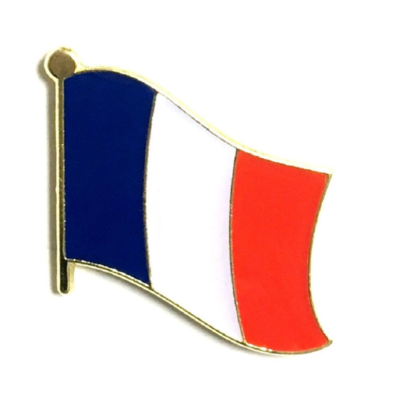 France | World Flag Lapel Pin | Country Brooch Single| World Flag Pins